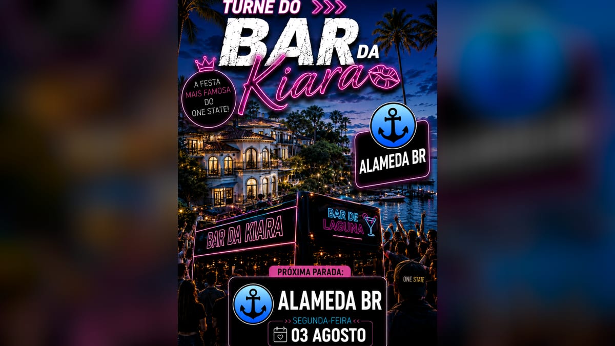 Turnê do Bar da Kiara Chega a Alameda no OneState RP